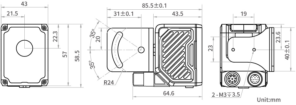 INTL-DM3040RM-25M-RBN